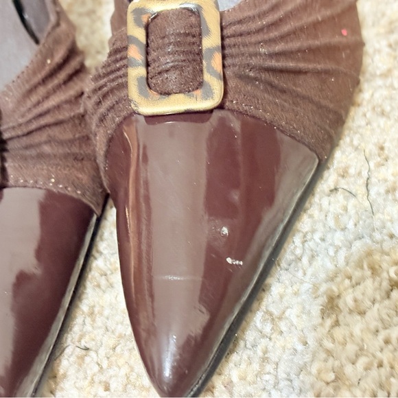 Pierre Dumas Women's Brown Heels - Picture 10 of 11